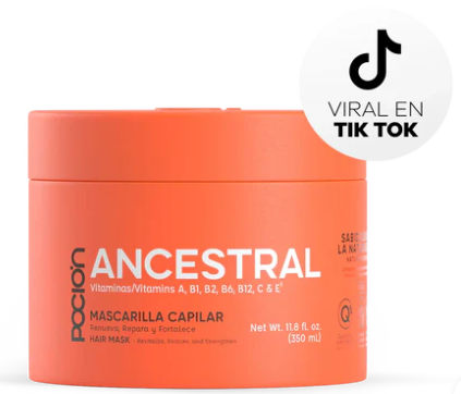 MASCARILLA ANCESTRAL PARA EL CABELLO POCION 350 ML