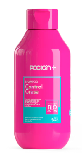 SHAMPOO CONTROL GRASA POCION X 450 ML